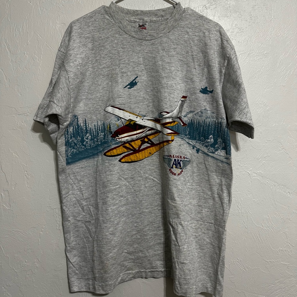 Vintage Alaska Bush Pilot single stitch FOTL tee (XL)